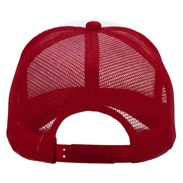 Czapka Moontex trucker 5P Burgundy/White - obrazek 3