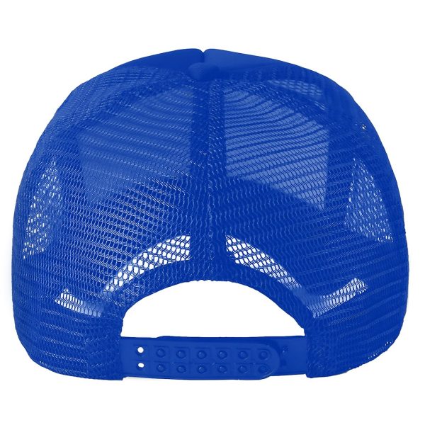 Czapka Moontex trucker 5P Royal Blue-White - obrazek 3